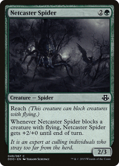Netcaster Spider (49) — Duel Decks: Elspeth vs. Kiora