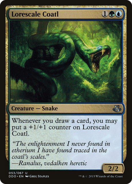 Lorescale Coatl (53) — Duel Decks: Elspeth vs. Kiora