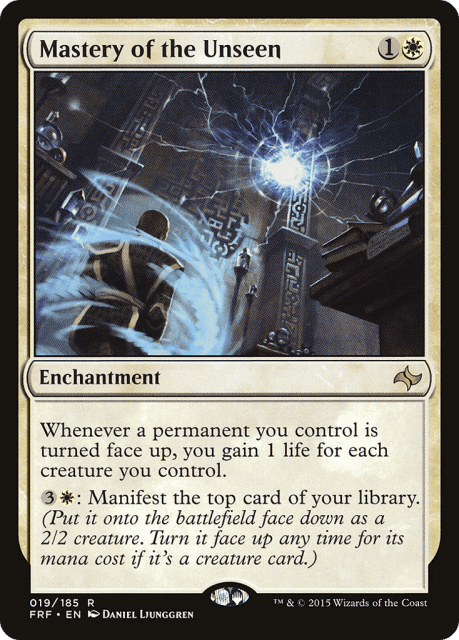 Mastery of the Unseen (19) — Fate Reforged