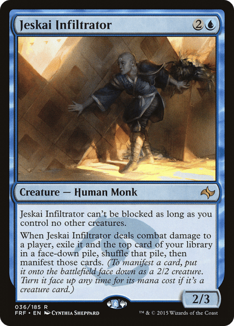 Jeskai Infiltrator (36) — Fate Reforged