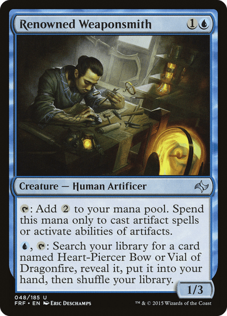 Renowned Weaponsmith (48) — Fate Reforged