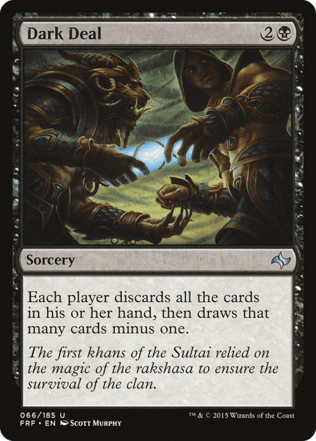Dark Deal (66) — Fate Reforged