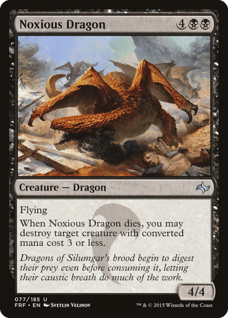 Noxious Dragon (77) — Fate Reforged