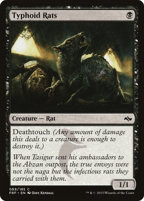 Typhoid Rats (89) — Fate Reforged
