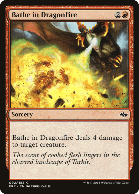 Bathe in Dragonfire (92) — Fate Reforged