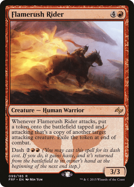 Flamerush Rider (99) — Fate Reforged