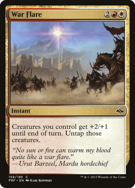 War Flare (158) — Fate Reforged