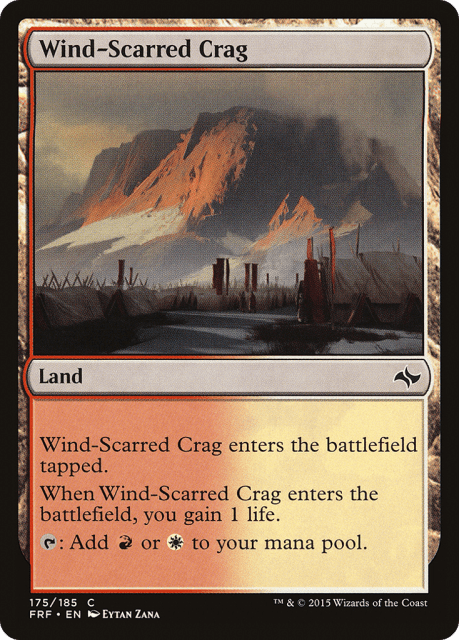 Wind-Scarred Crag (175) — Fate Reforged