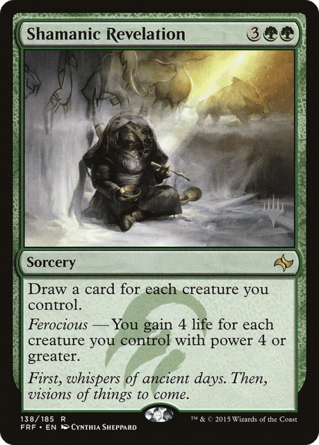 Shamanic Revelation (138) — Fate Reforged Promos