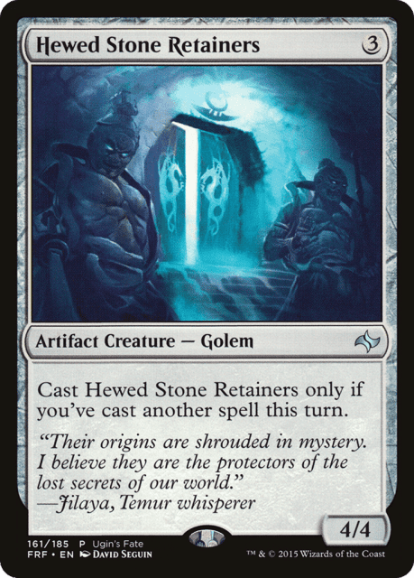 Hewed Stone Retainers (161) — Ugin's Fate