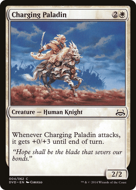 Charging Paladin (4) — Duel Decks Anthology: Divine vs. Demonic