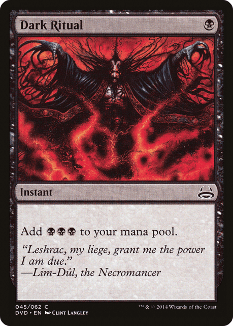 Dark Ritual (45) — Duel Decks Anthology: Divine vs. Demonic