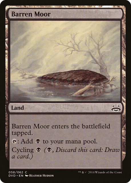 Barren Moor (58) — Duel Decks Anthology: Divine vs. Demonic