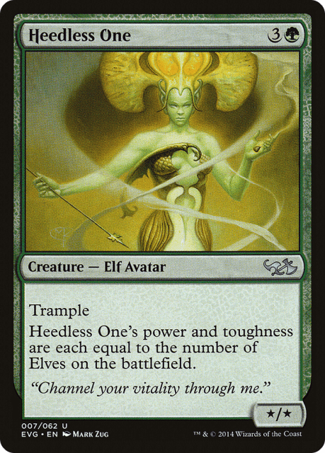 Heedless One (7) — Duel Decks Anthology: Elves vs. Goblins