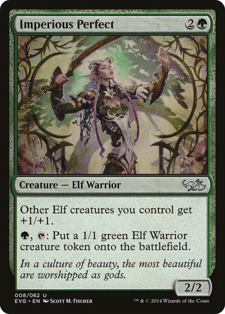 Imperious Perfect (8) — Duel Decks Anthology: Elves vs. Goblins