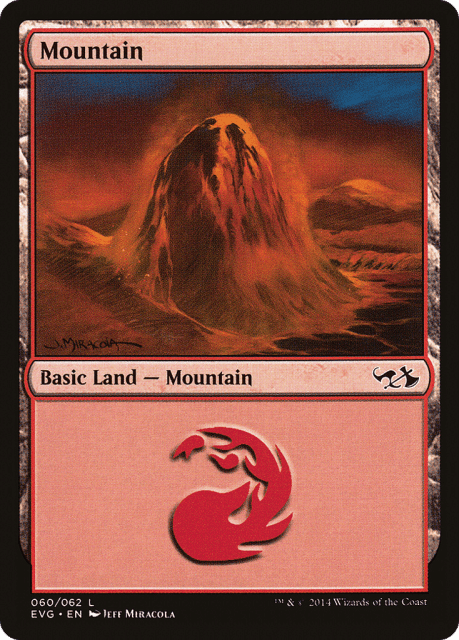 Mountain (60) — Duel Decks Anthology: Elves vs. Goblins