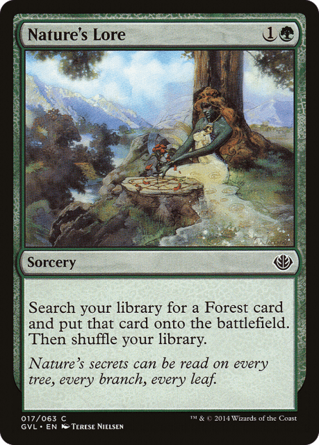 Nature's Lore (17) — Duel Decks Anthology: Garruk vs. Liliana