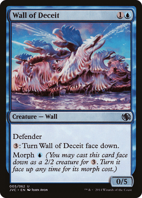 Wall of Deceit (5) — Duel Decks Anthology: Jace vs. Chandra