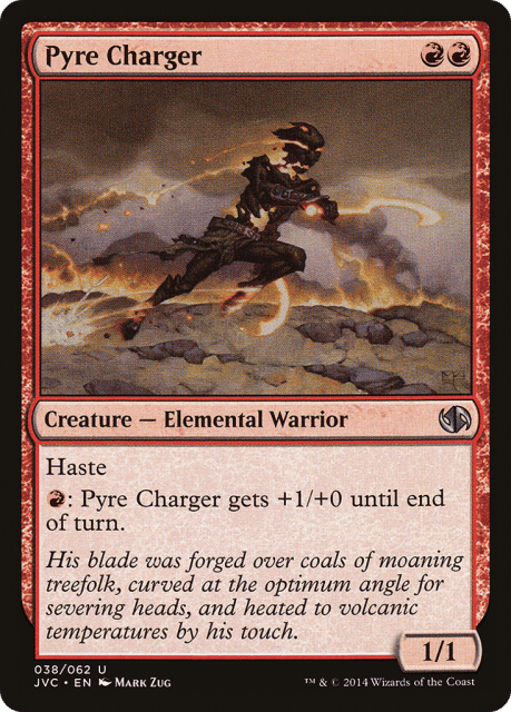 Pyre Charger (38) — Duel Decks Anthology: Jace vs. Chandra