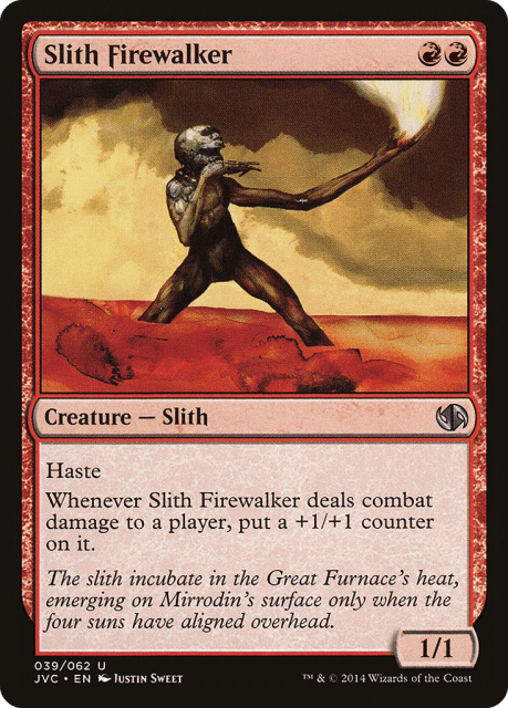Slith Firewalker (39) — Duel Decks Anthology: Jace vs. Chandra
