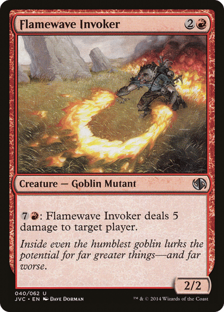Flamewave Invoker (40) — Duel Decks Anthology: Jace vs. Chandra