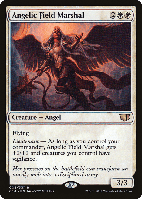 Angelic Field Marshal (2) — Commander 2014