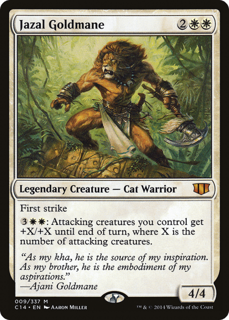 Jazal Goldmane (9) — Commander 2014