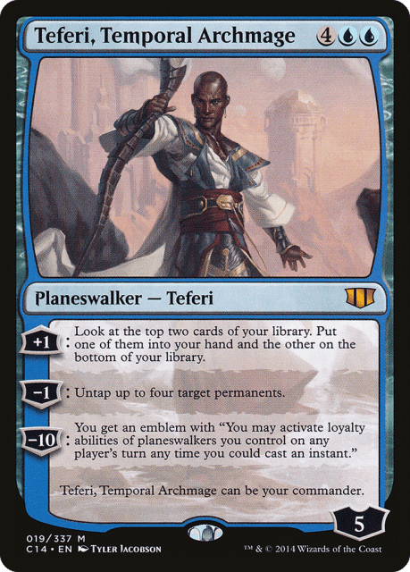 Teferi, Temporal Archmage (19) — Commander 2014