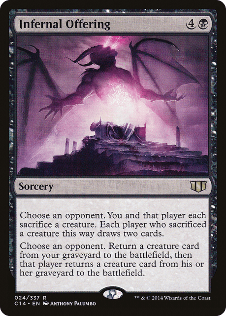 Infernal Offering (24) — Commander 2014
