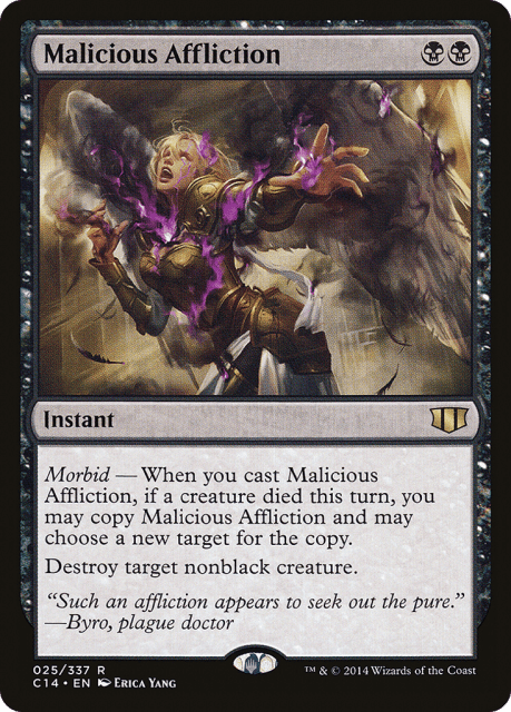 Malicious Affliction (25) — Commander 2014