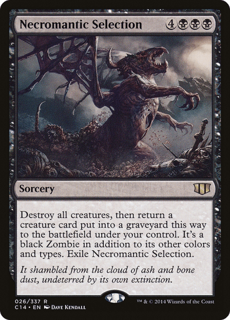 Necromantic Selection (26) — Commander 2014