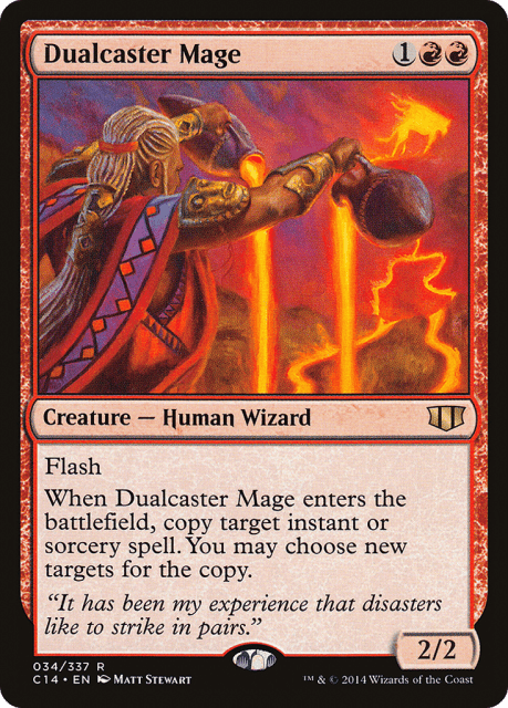 Dualcaster Mage (34) — Commander 2014