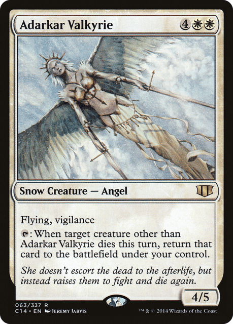 Adarkar Valkyrie (63) — Commander 2014