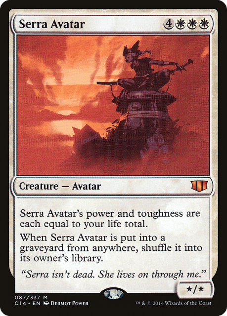 Serra Avatar (87) — Commander 2014