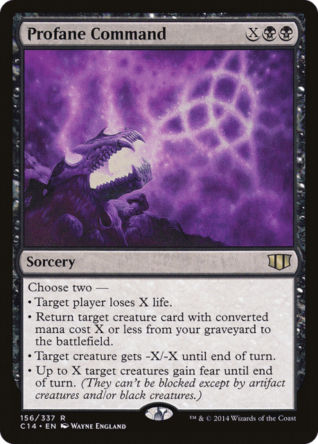 Profane Command (156) — Commander 2014