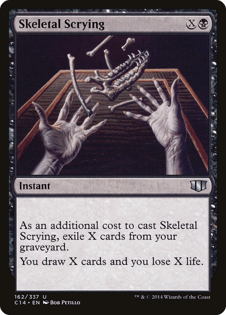 Skeletal Scrying (162) — Commander 2014