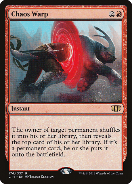 Chaos Warp (174) — Commander 2014