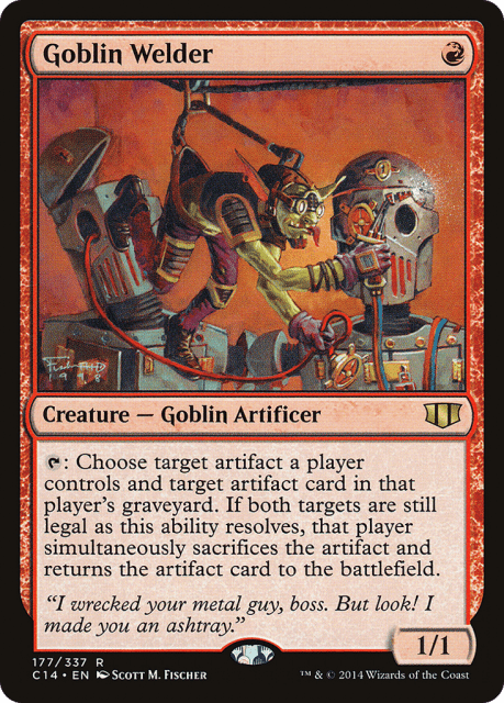 Goblin Welder (177) — Commander 2014