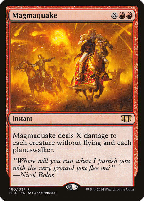 Magmaquake (180) — Commander 2014