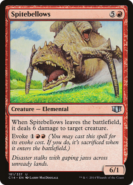Spitebellows (181) — Commander 2014