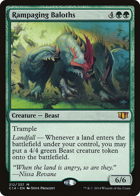 Rampaging Baloths (212) — Commander 2014