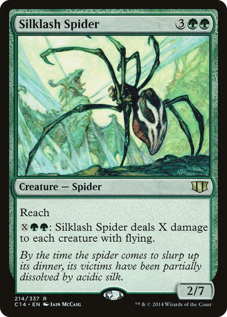 Silklash Spider (214) — Commander 2014
