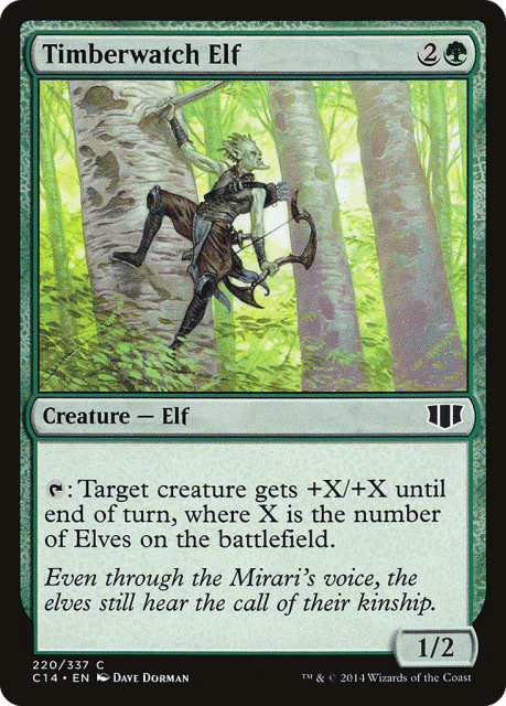 Timberwatch Elf (220) — Commander 2014