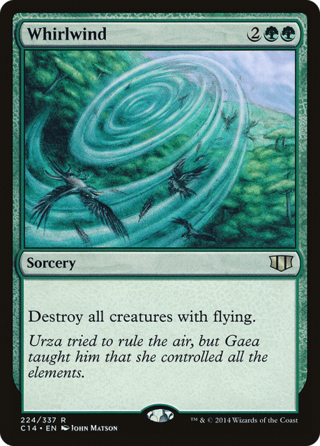 Whirlwind (224) — Commander 2014