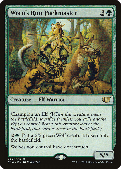 Wren's Run Packmaster (227) — Commander 2014