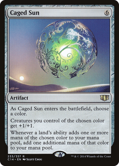 Caged Sun (233) — Commander 2014
