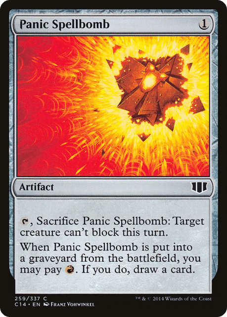 Panic Spellbomb (259) — Commander 2014
