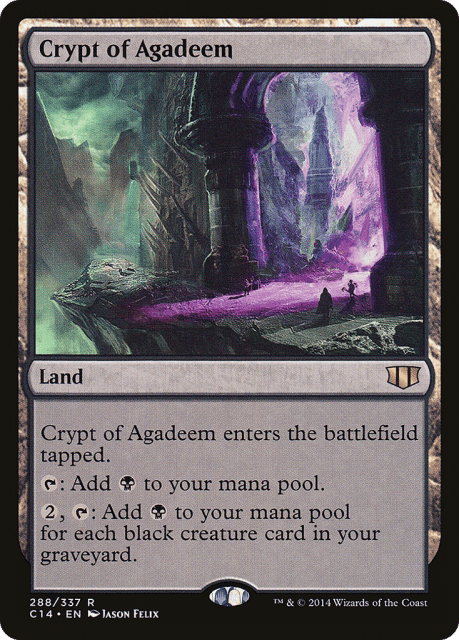 Crypt of Agadeem (288) — Commander 2014