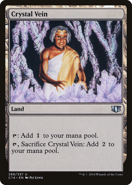 Crystal Vein (289) — Commander 2014
