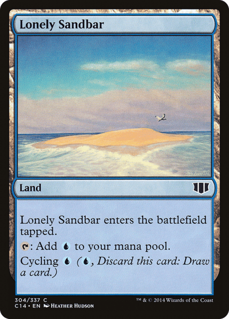 Lonely Sandbar (304) — Commander 2014